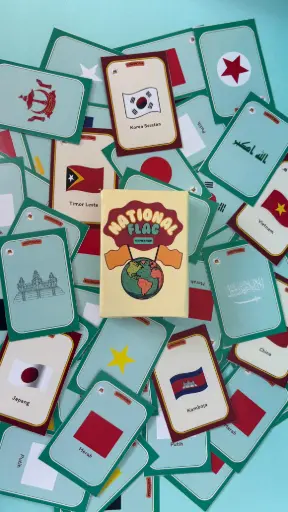 National Flag Card Game